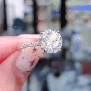 🔥 LAST DAY 90% OFF: Ultimate Brilliance Cut Travel-Safe Flawless 3-Carat Round Hidden Halo Moissanite Ring