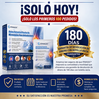 ✨✨𝗜𝑭𝑴𝑨𝑮𝑰𝐶® 𝑨𝒍𝒑𝒊𝒏𝒆 𝑩𝒐𝒕𝒂𝒏𝒊𝒄𝒂𝒍 𝑷𝒂𝒓𝒄𝒉𝒆 𝑫𝒆 𝑴𝒊𝒄𝒓𝒐𝒂𝒈𝒖𝒋𝒂𝒔 𝑷𝒂𝒓𝒂 𝑨𝒓𝒕𝒊𝒄𝒖𝒍𝒂𝒄𝒊𝒐𝒏𝒆𝒔💎
