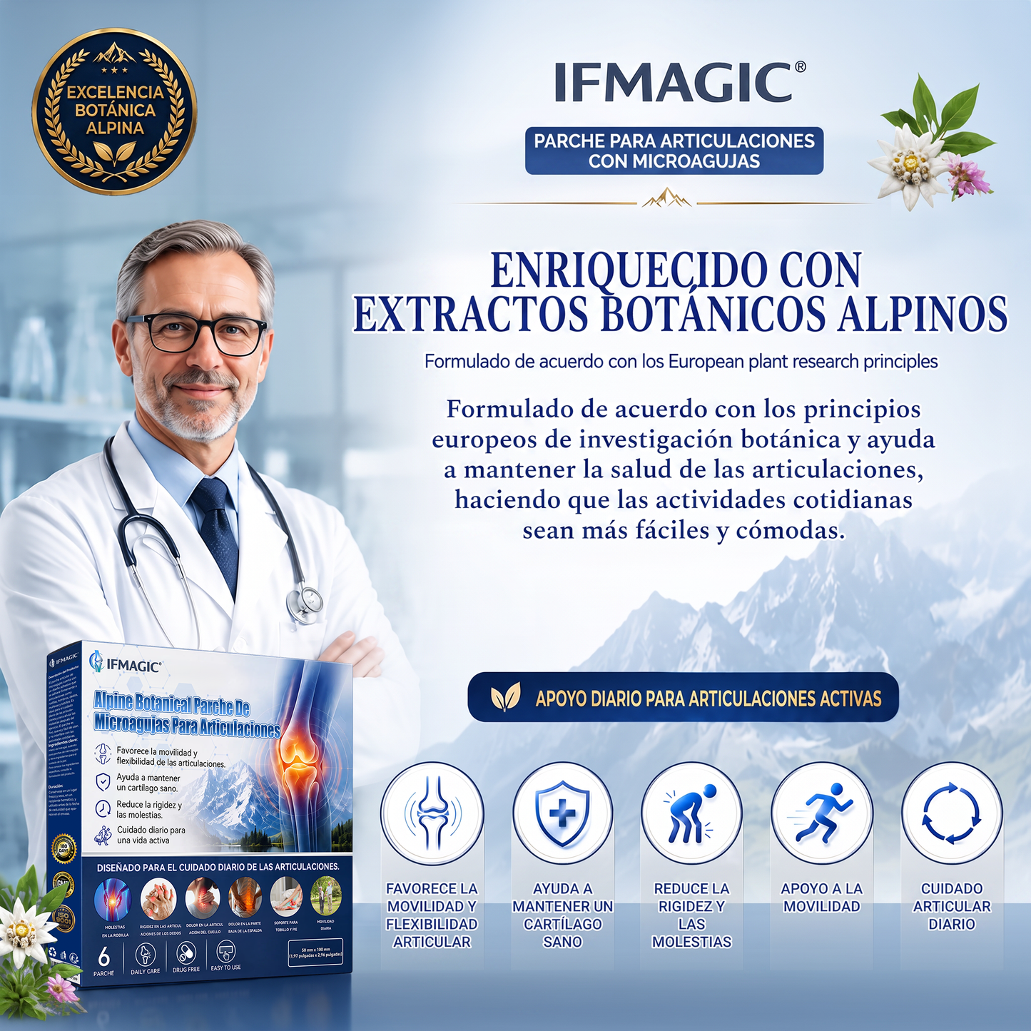 ✨✨𝗜𝑭𝑴𝑨𝑮𝑰𝐶® 𝑨𝒍𝒑𝒊𝒏𝒆 𝑩𝒐𝒕𝒂𝒏𝒊𝒄𝒂𝒍 𝑷𝒂𝒓𝒄𝒉𝒆 𝑫𝒆 𝑴𝒊𝒄𝒓𝒐𝒂𝒈𝒖𝒋𝒂𝒔 𝑷𝒂𝒓𝒂 𝑨𝒓𝒕𝒊𝒄𝒖𝒍𝒂𝒄𝒊𝒐𝒏𝒆𝒔💎