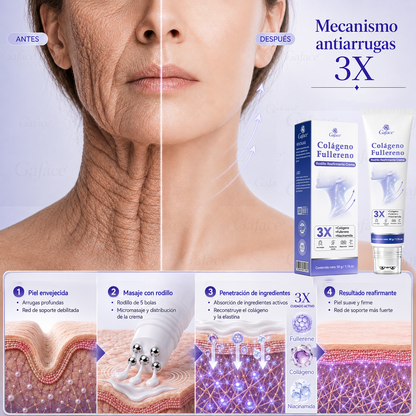 ✨🔥Gaface® Crema Reafirmante con Colágeno y Fulereno