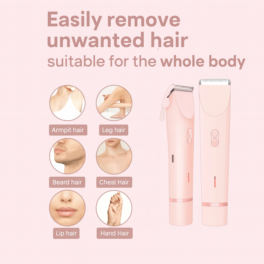 Tryviralnow  – 2-in-1 Bikini & Body Trimmer