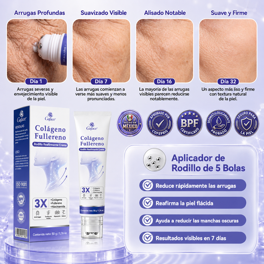 ✨👍Gaface® Crema Reafirmante con Colágeno y Fulereno