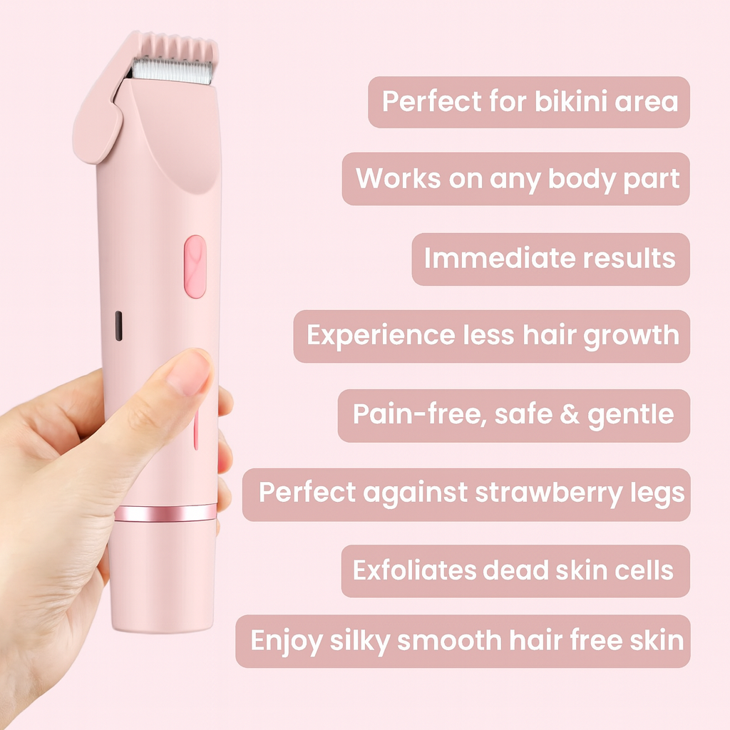 Tryviralnow  – 2-in-1 Bikini & Body Trimmer