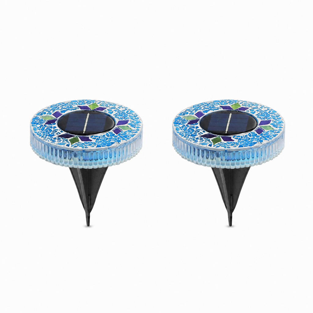 LAST DAY 50% OFF ✨ & Solar Mosaic Lights – Waterproof LED Pathway Lights🔥