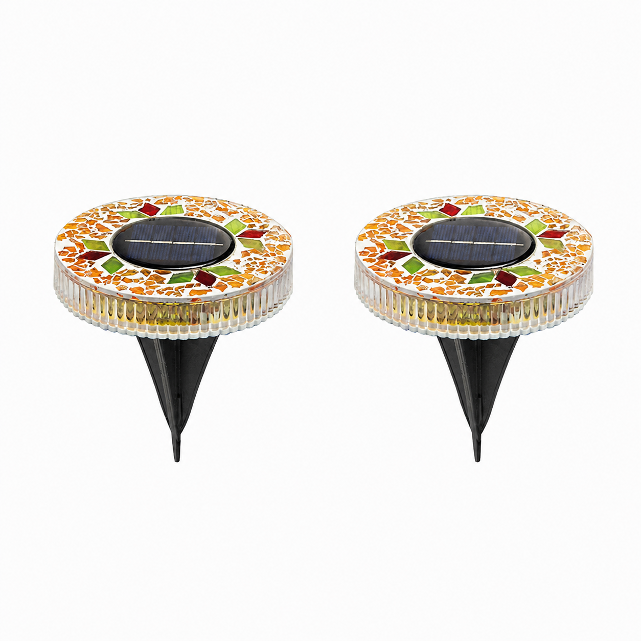 LAST DAY 50% OFF ✨ & Solar Mosaic Lights – Waterproof LED Pathway Lights🔥