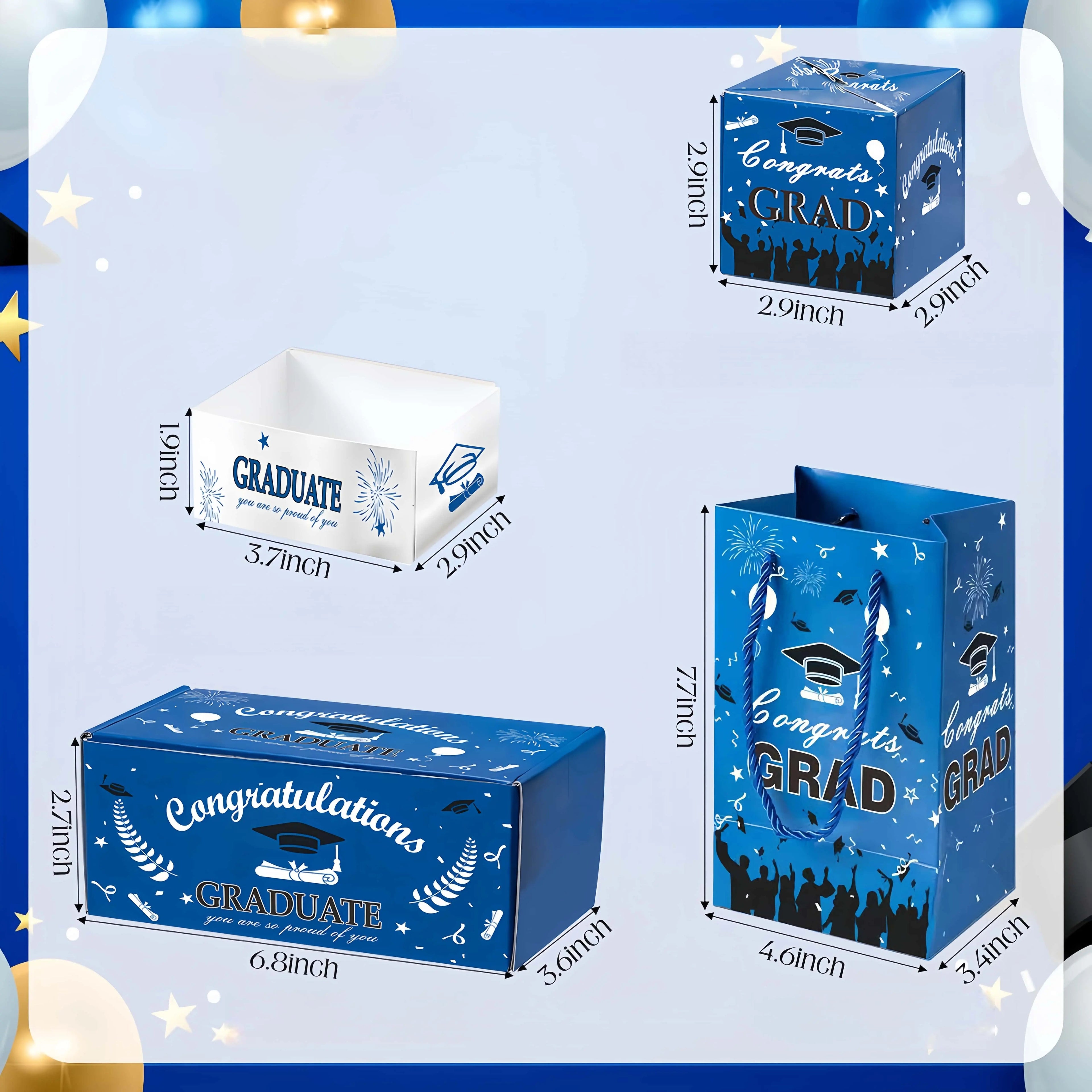 Creative Folding Pop-Up Gift Box for 2026 Graduation, Suitable for Birthdays/Anniversaries/Valentine's Day/Proposals/Graduation Gifts