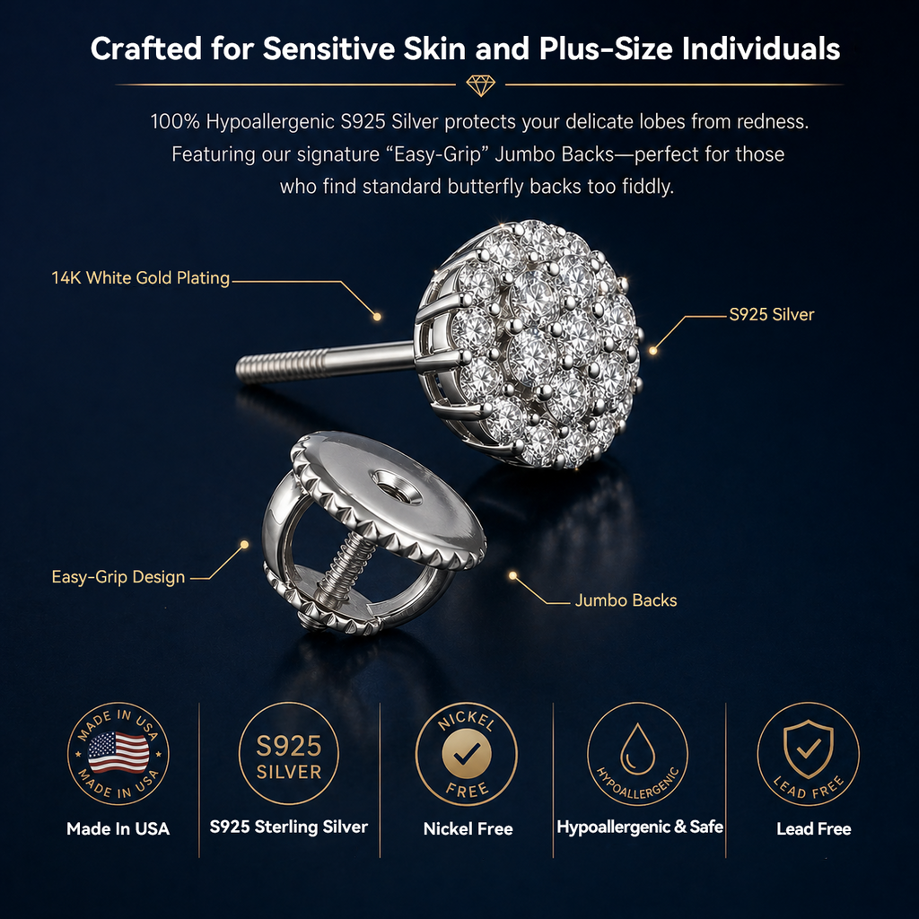 🔥 90% OFF TODAY: Oneswear® Timeless Radiance Shaping Earrings-✨Helps support weight management, reduce water retention, and promote healthy circulation